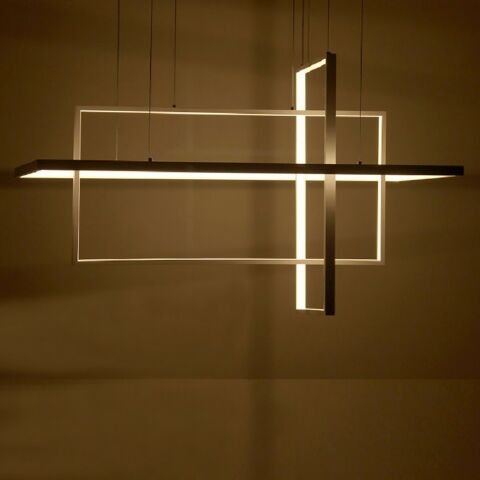 Sarkıt Led Avize Square Lux Pro PLA30072 Led Avize