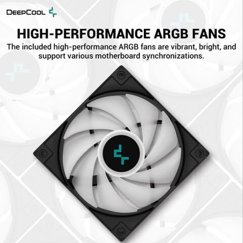 DEEPCOOL 240MM LE520 ARGB AM5-1700P SIVI SOĞUTMALI İŞLEMCİ FANI