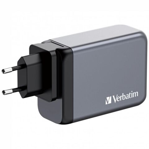 <![CDATA[VERBATIM GNC-240 240W 4-Bağlantı Noktalı GaN Duvar Şarj Cihazı]]>
