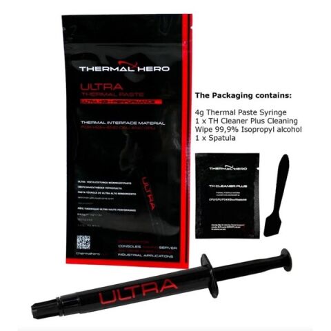 THERMAL HERO ULTRA TH-301310-INT 10Gr 13.0W Premium Termal Macun
