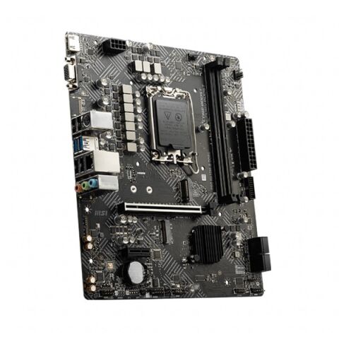 MSI PRO H610M-B DDR4 M2 PCIe NVME HDMI PCIe 16X v4.0 1700p mATX