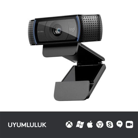 LOGITECH C920 HD PRO Webcam-Siyah 960-001055