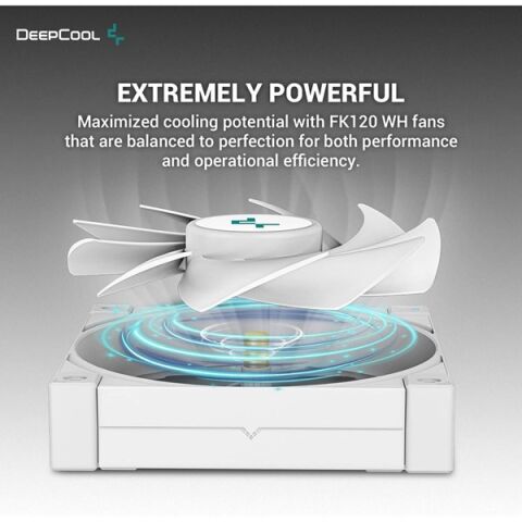 DEEPCOOL 240MM LT520-WH ARGB AM5-1700P SIVI SOĞUTMALI İŞLEMCİ FANI BEYAZ
