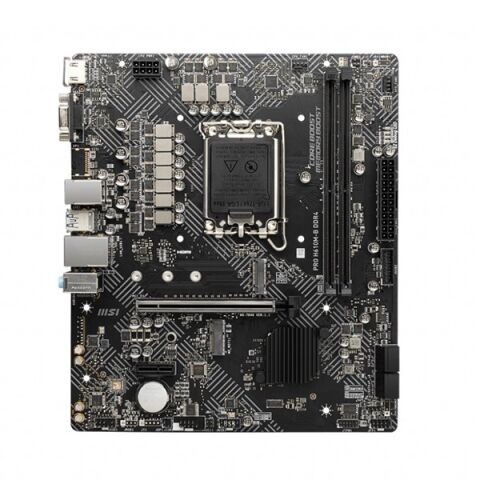 MSI PRO H610M-B DDR4 M2 PCIe NVME HDMI PCIe 16X v4.0 1700p mATX