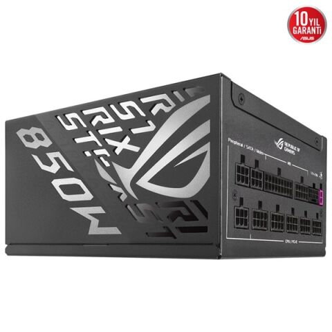 ASUS 850W 80+ PLATINUM ROG STRIX 850P TAM MODÜLER POWER SUPPLY