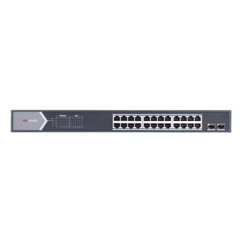 HIKVISION 24port 250w FULL PoE DS-3E0526P-E/M GIGABIT 2X SFP Yönetilemez Switch RackMount