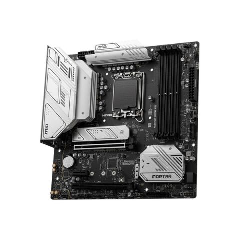 MSI MAG B760M MORTAR WIFI DDR5 HDMI DP PCIe 16X v5.0 1700p mATX