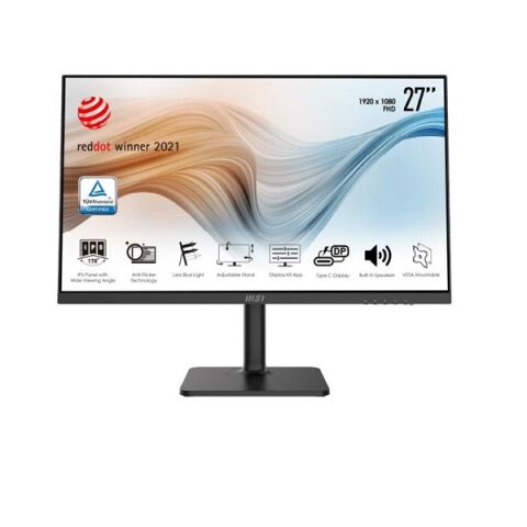 MSI 27'' IPS MODERN MD271P 5MS 75Hz HDMI PIVOT GAMING MONITOR (1920 X 1080)
