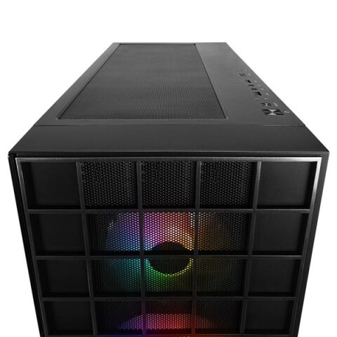 RAMPAGE AZZA V2 4-RGB FANLI GAMING MID-TOWER PC KASASI