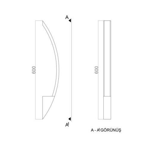 Led Aplik PLA74217 Duvar Aplik
