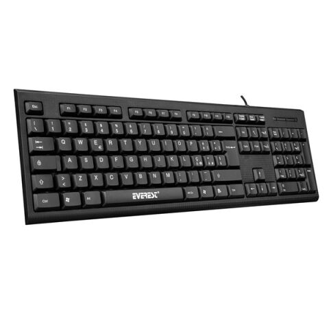 Everest KB-871U Siyah USB Italian Layout Standart Klavye