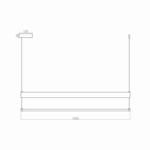 Sarkıt Led Avize Wuta Pro PLA32131 Led Avize