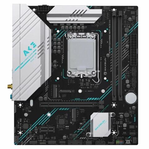 MAXSUN B760M GAMING WIFI6E ACE DDR5 HDMI PCIE 5.0 1700P MATX