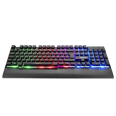 Rampage KB-R66 BUBBLE USB Gökkuşağı Aydınlatmalı Italian Layout Multimedia Gaming Oyuncu Klavyesi