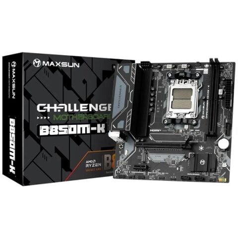 MAXSUN CHALLENGER B850M-K DDR5 HDMI PCIE 5.0 AM5 MATX