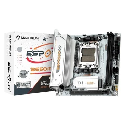 MAXSUN MS-eSport B650ITX WIFI ICE DDR5 HDMI-DP PCIE 5.0 AM5 MITX
