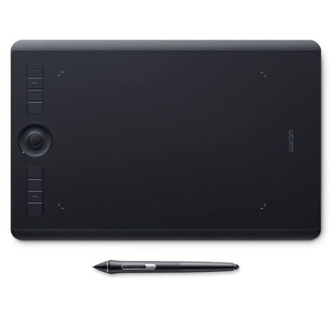Wacom Intuos Pro Medium 8192 Seviye 5080 lpi 8 ExpressKeys Bluetooth Grafik Tablet (PTH-660-N)