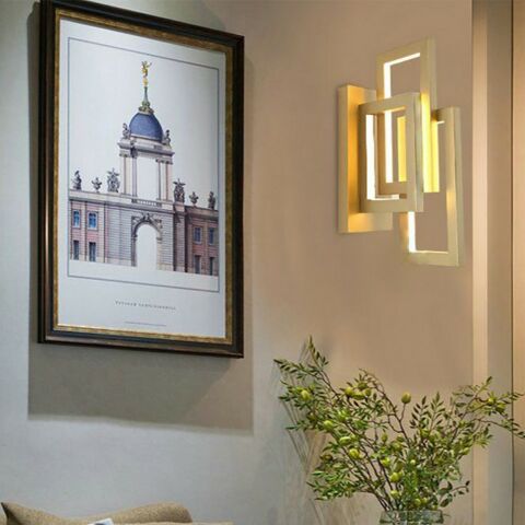 Led Aplik Lux Nuvo PLA74149 Siyah RAL9005 - 3000K - Gün Işığı