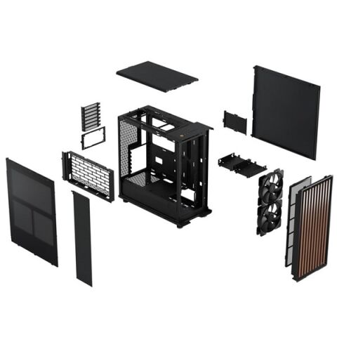 FRACTAL DESIGN NORTH FD-C-NOR1C-02 GAMING MID-TOWER PC KASASI