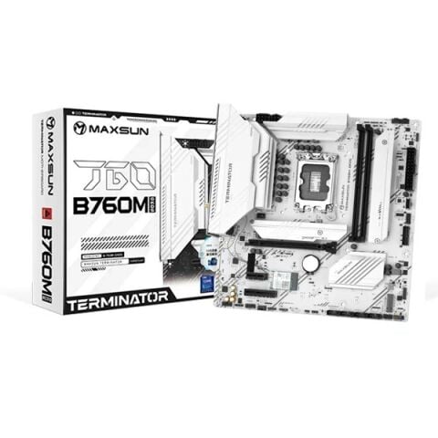 MAXSUN TEMINATÖR B760M GKD5 ICE DDR5 HDMI-DP PCIE 5.0 1700P MATX