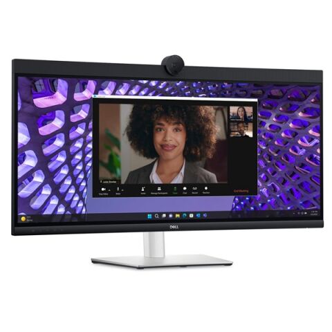 DELL 34'' IPS P3424WEB 5MS 60HZ HDMI-DP KAVISLI VIDEO KONFERANS MONİTÖRÜ 3440X1440