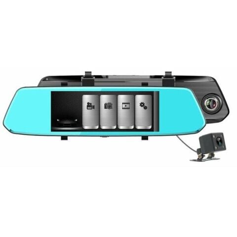 TWOGO GO-800F Araç İçi Ayna Tipi Kamera 7'' Ekranlı