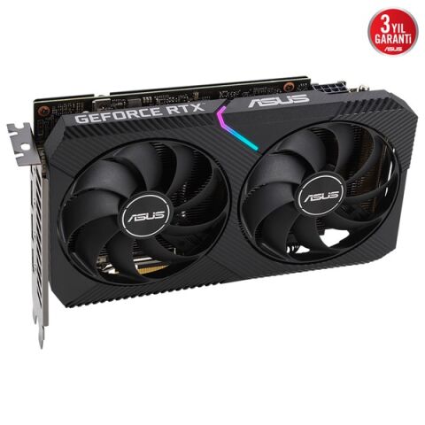 ASUS RTX3060 12GB DUAL RTX3060-O12G-V2 GDDR6 192bit HDMI DP PCIe 16X v4.0