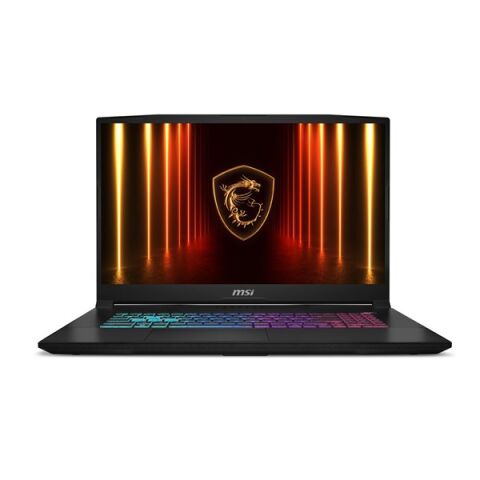 MSI 17.3'' KATANA17 Hx B14WFK-257XTR CORE i7 14650Hx-32GB DDR5 RAM-1TB NVME-8GB RTX5060-FDOS 240HZ
