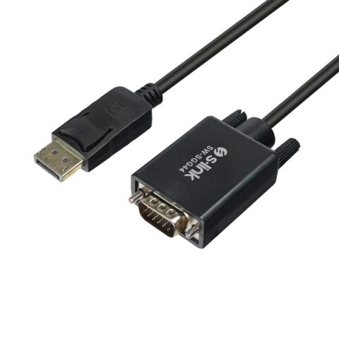 S-LINK 1.8metre SW-SGG44 Dp-VGA Görüntü Kablosu