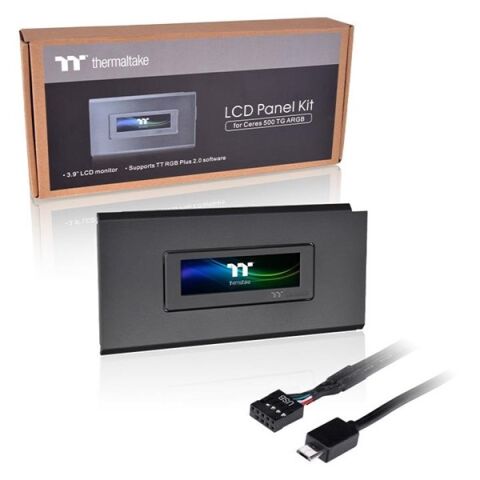 Thermaltake AC-064-OO1NAN-A1 Ceres 500 kasa için 3,9'' LCD Panel Kiti Siyah