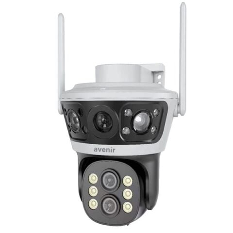 <![CDATA[AVENIR 4MP AV-S303 10X ZOOM ÇİFT KAMERALI WIFI PTZ KAMERA]]>