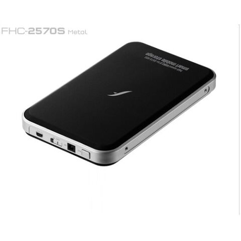 FRISBY 2.5'' USB 2.0 FHC-2570S Sata Alüminyum Harddisk Kutusu Siyah