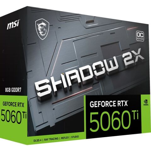 MSI RTX5060TI 8GB SHADOW 2X OC 128BİT GDDR7 HDMI DP PCIe 5.0