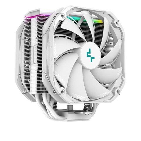 DEEPCOOL AS500-PLUS WH HAVA SOĞUTMALI AM5-1700P DUAL İŞLEMCİ FANI BEYAZ