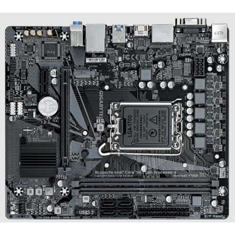 GIGABYTE H610M-S2H v3 DDR4 HDMI DP PCIe 16X v4.0 1700p mATX