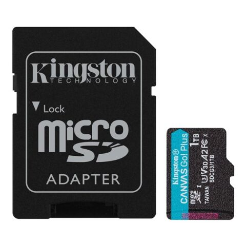 <![CDATA[KINGSTON 1TB CanvasGo+ SDCG3/1TB MICRO-SD HAFIZA KARTI]]>