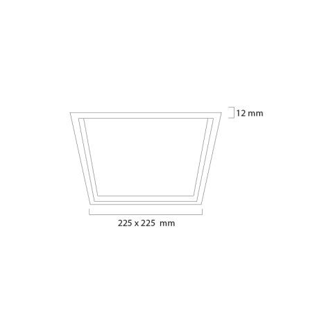 Goya Gy 1787 20 Watt Led Panel Armatür Beyaz - 3000K - Gün Işığı