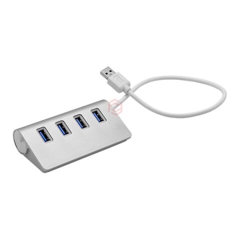 FRISBY FA-7660US 4port USB 3.0 Gümüş USB Çoklayıcı Hub Alüminyum