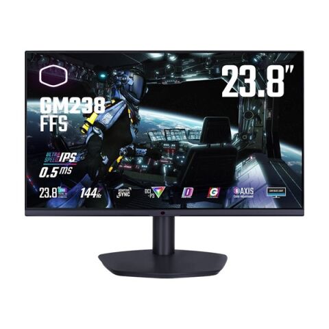 COOLERMASTER 23.8'' IPS CMI-GM238-FFS-EK 0.5MS 144Hz HDMI-DP Gaming Monitör (1920 X 1080)