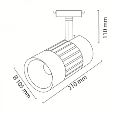 Goya Gy 3617 36 Watt Ray Spot Armatür