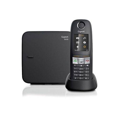 GIGASET E630 10/100 Sabit Hatlı Telefon Siyah
