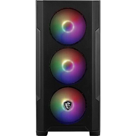 MSI MAG FORGE M100R Gaming Mid-Tower PC Kasası Kutu Açık (Outlet)