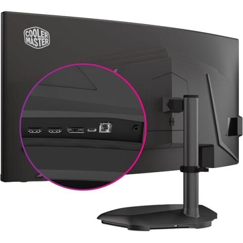 COOLERMASTER 34'' VA GM34-CWQ 0.5MS 165HZ HDMI-DP USBC KAVISLI GAMING MONİTÖR 3440X1440