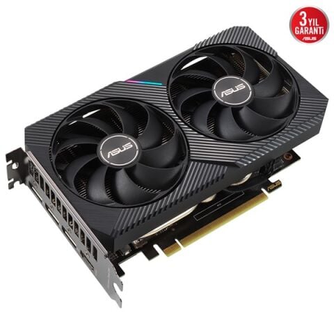 ASUS RTX3060 8GB DUAL RTX3060-O8G GDDR6 192bit HDMI DP PCIe 16X v4.0