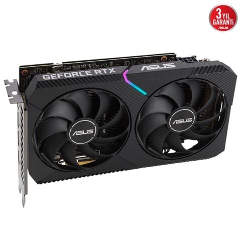 ASUS RTX3060 8GB DUAL RTX3060-O8G GDDR6 192bit HDMI DP PCIe 16X v4.0