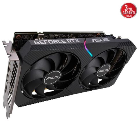 ASUS RTX3060 8GB DUAL RTX3060-O8G GDDR6 192bit HDMI DP PCIe 16X v4.0
