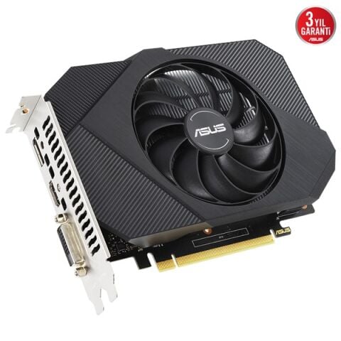 ASUS GTX1650 4GB PH-GTX1650-O4GD6-P-V2 GDDR6 128bit HDMI DP PCIe 16X v4.0