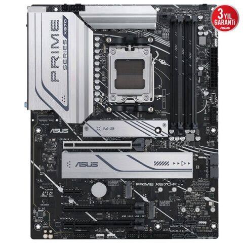ASUS PRIME X670-P DDR5 HDMI DP PCIe 16X v4.0 AM5 ATX