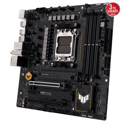 ASUS TUF GAMING B650M-PLUS WIFI DDR5 HDMI DP PCIe 16X v4.0 AM5 mATX