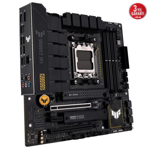 ASUS TUF GAMING B650M-PLUS DDR5 M2 PCIe NVME HDMI DP PCIe 16X v5.0 AM5 mATX